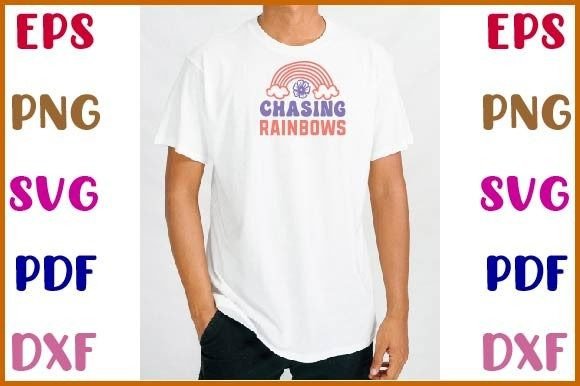 Chasing Rainbows Svg