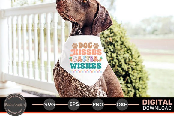 Embroidery Design Review: Dog Kisses Easter Wishes - Easter Dog
