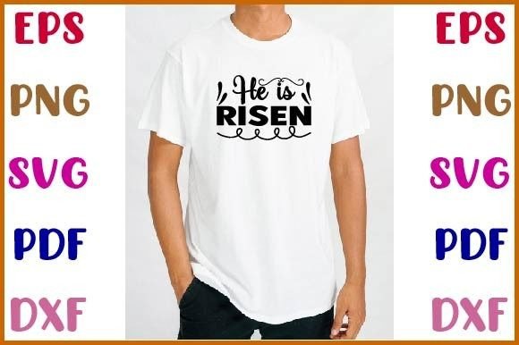 He Is Risen SVG