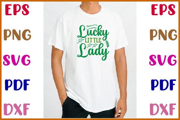 Lucky Little Lady Svg