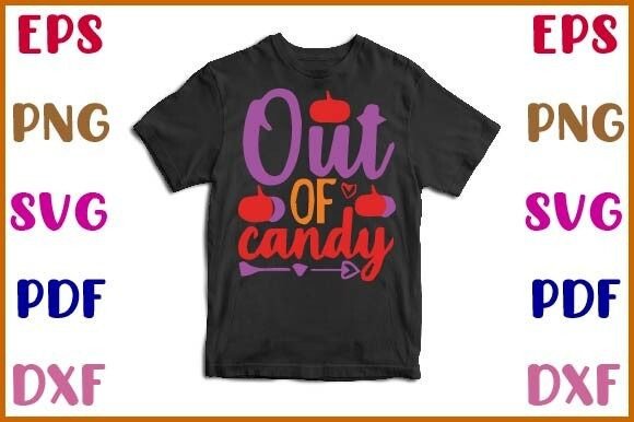 Out of Candy Svg