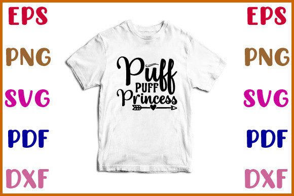 Puff Puff Princess Svg
