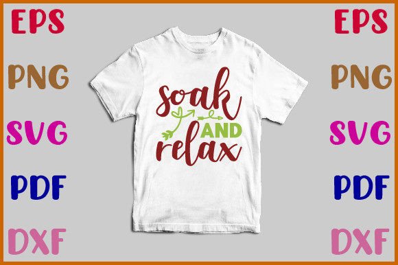 Soak and Relax Svg